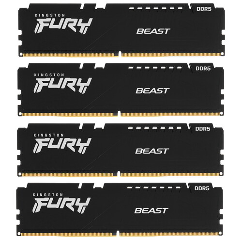 Kingston Оперативная память Kingston FURY Beast Black [KF552C40BBK4-64] 64 ГБ