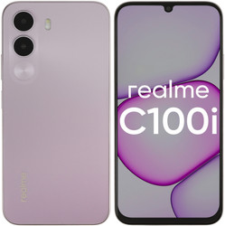 realme 6.8" Смартфон realme C100i 128 ГБ фиолетовый