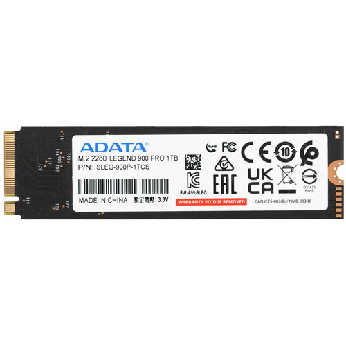 ADATA 1000 ГБ M.2 NVMe накопитель ADATA LEGEND 900 PRO [SLEG-900P-1TCS]