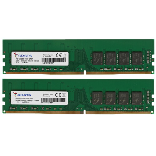 ADATA Оперативная память ADATA Premier [AD4U320016G22-DTGN] 32 ГБ