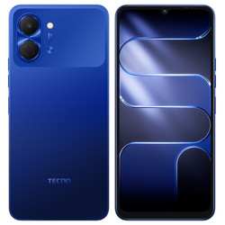 Tecno 6.75" Смартфон Tecno SPARK GO 3 128 ГБ синий