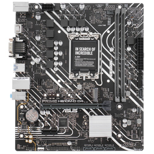 ASUS Материнская плата ASUS PRIME H610M-D D4