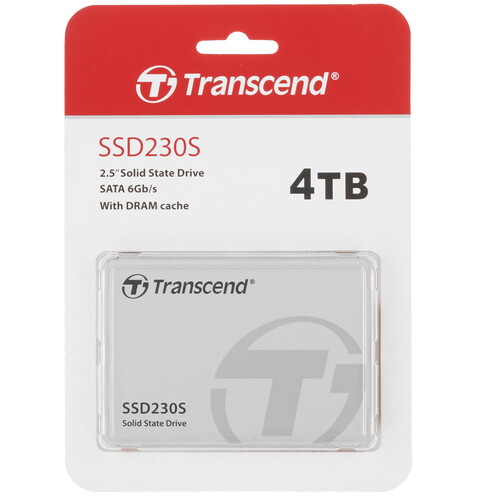 Transcend 4000 ГБ 2.5" SATA накопитель Transcend SSD230S [TS4TSSD230S]