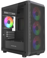 PowerCase Корпус PowerCase Mistral Micro EM22 [CMMEM22B-L4] черный