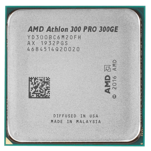AMD Процессор AMD Athlon PRO 300GE OEM