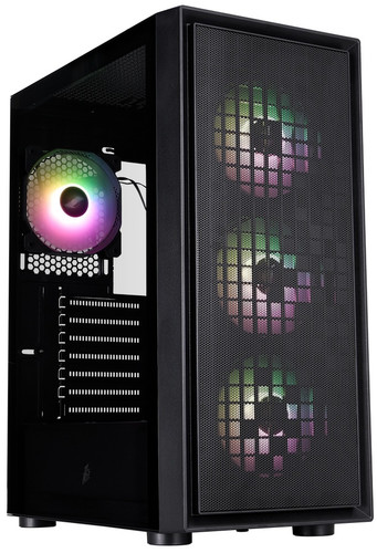 1STPLAYER Корпус 1STPLAYER GO6 ARGB [GO6-BK-4F7] черный