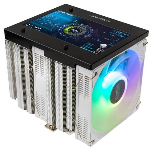 Lamptron Кулер для процессора Lamptron ST060 ARGB [LAMP-ST060AW] белый