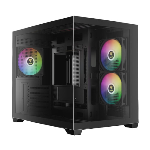 GAMDIAS Корпус GAMDIAS AURA GC101M [16334-75J03-50000-G] черный