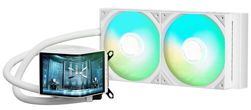 TRYX Система охлаждения TRYX PANORAMA ARGB 280  белая