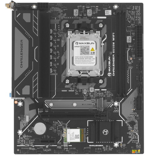 MaxSun Материнская плата MAXSUN Challenger B650M WIFI