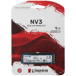 Kingston 1000 ГБ M.2 NVMe накопитель Kingston NV3 [SNV3S/1000G]