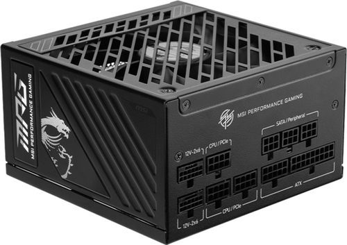 MSI Блок питания MSI MPG A850GS PCIE5 черный