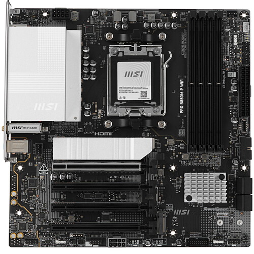 MSI Материнская плата MSI PRO B850M-P WIFI