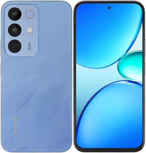 realme 6.8" Смартфон realme С85 128 ГБ синий