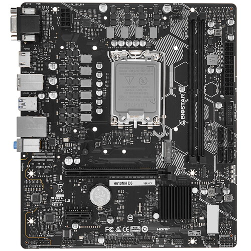 Biostar Материнская плата Biostar H610MH D5