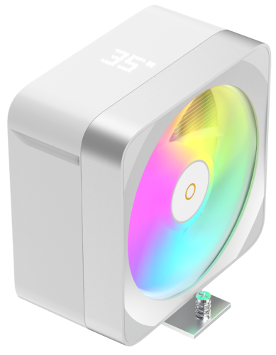 Ocypus Кулер для процессора Ocypus Delta A40 EX Digital [Delta-A40-WH1NAWD00E-GL] белый
