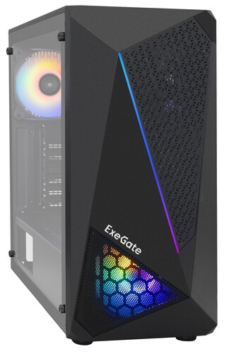 ExeGate Корпус ExeGate EVO-8225 [EX292858RUS] черный