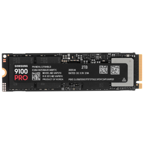 Samsung 2000 ГБ M.2 NVMe накопитель Samsung 9100 PRO [MZ-VAP2T0BW]